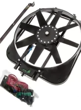 Pro Form High Performance Straight Blade Style 2800 CFM 15 inch Electric Fan w/ Shroud & Mounting Kit Ford Mustang 5.0 1987-1993                                     - 67015 - Image 7