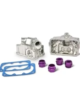 Pro Form Center Hung Model Silver Finish Fuel Float Bowl Kit w/ Sight Glass                                     - 67162 - Image 2