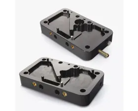 Pro Form 750-850 CFM Black Anodized Carburetor Metering Block Upgrade Conversion Kit