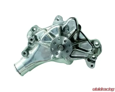 Pro Form Mechanical Long Style Polished Finish High-Flow Water Pump Chevy Small Block Gen 1 Engines - 67264