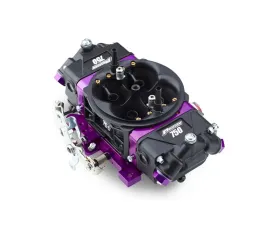 Pro Form Black Race Series Dual Inlet 4-Barrel w/ Mechanical Secondaries Black Diamond Finish 750 CFM Carburetor