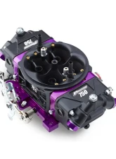 Pro Form Black Race Series Dual Inlet 4-Barrel w/ Mechanical Secondaries Black Diamond Finish 750 CFM Carburetor                                     - 67302 - Image 2