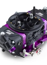 Pro Form Black Race Series Dual Inlet 4-Barrel w/ Mechanical Secondaries Black Diamond Finish 850 CFM Carburetor                                     - 67303 - Image 2