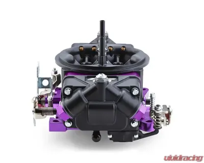 Pro Form Black Race Series Dual Inlet 4-Barrel w/ Mechanical Secondaries Black Diamond Finish 1050 CFM Carburetor - 67305