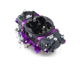 Pro Form Black Race Series Dual Inlet 4-Barrel w/ Mechanical Secondaries Black Diamond Finish 950 CFM Carburetor