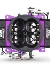 Pro Form Black Race Series Dual Inlet 4-Barrel w/ Mechanical Secondaries Black Diamond Finish 1050 CFM Carburetor                                     - 67305 - Image 7