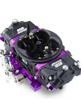 Pro Form Black Race Series Dual Inlet 4-Barrel w/ Mechanical Secondaries Black Diamond Finish 1050 CFM Carburetor                                     - 67305 - Image 7