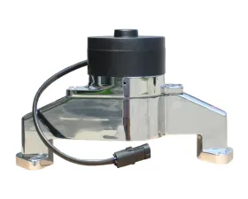 Pro Form Die-Cast Aluminum Black Motor Cap Chrome Finish Electric Water Pump Chevy Big Block 396-454 Engines 1965-1996