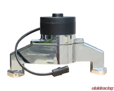 Pro Form Die-Cast Aluminum Black Motor Cap Chrome Finish Electric Water Pump Chevy Big Block 396-454 Engines 1965-1996 - 68230C