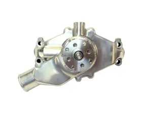 Pro Form High-Quality Aluminum Polished Finish Mechanical Short Style High-Flow Water Pump Chevy Small Block Gen I Engine