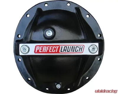 Pro Form Perfect Launch Reinforced Aluminum Black Finish GM 12 Bolt Rear End Differential Cover w/ Mounting Hardware & Mangetic Drain Plugs - 69502