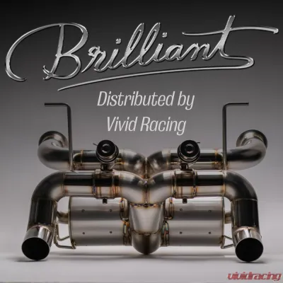 Brilliant Exhaust System for Ferrari 360 Challenge Stradale 2003-2005, Stainless Steel - BE-FER-360CS-EX
