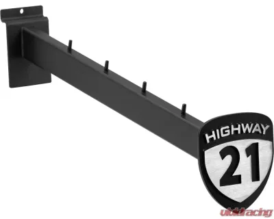 Highway 21 Peg Hanger Post Waterfall Slat Wall - WATERFALL-HWY21