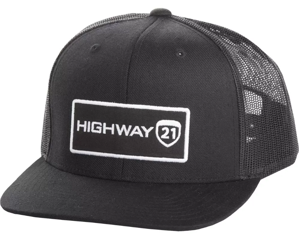 Highway 21 Corporate Hat Black - #5426 489-1900