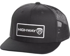 Highway 21 Corporate Hat Black