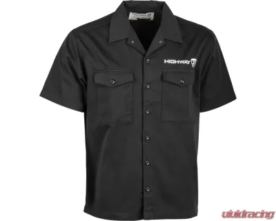 Highway 21 Halliwell Work Shirt Black Size 3X-Large - 489-19353X