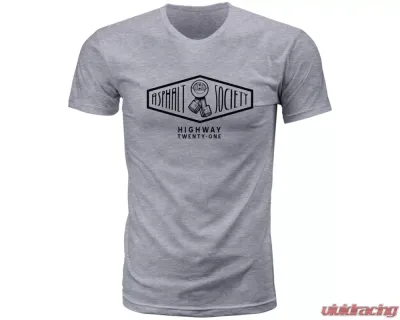 Highway 21 Asphalt Society Tee Heather Grey Size 3X-Large - 489-19413X