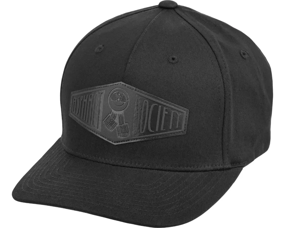 Highway 21 Asphalt Society Hat Black/Black - 489-1950S