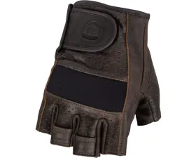 Highway 21 Half Jab Perforated Gloves Brown Size 2X-Large