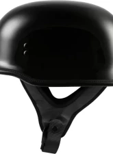 Highway 21 9mm Helmet German Beanie Gloss Black Size X-Small                                     - 77-1000XS - Image 4