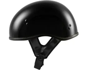 Highway 21 .357 Solid Half Helmet