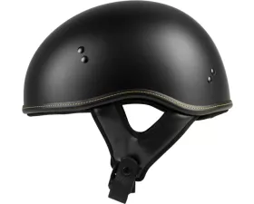 Highway 21 .357 Solid Half Helmet