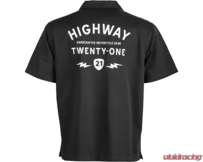 Highway 21 Halliwell Work Shirt Black Size 3X-Large - 489-19353X