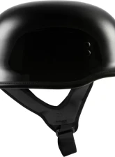 Highway 21 9mm Helmet German Beanie Gloss Black Size X-Small                                     - 77-1000XS - Image 3