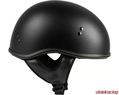 Highway 21 .357 Solid Half Helmet - 77-1101M