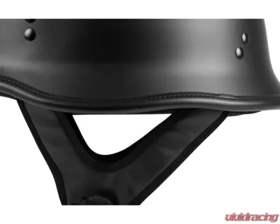 Highway 21 9mm Helmet German Beanie Matte Black Size 3X-Large - 77-10013X