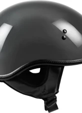 Highway 21 .357 Solid Half Helmet                                     - F77-1103L - Image 2