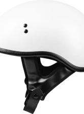 Highway 21 .357 Solid Half Helmet                                     - H77-1102S - Image 4