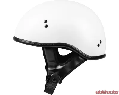 Highway 21 .357 Solid Half Helmet - H77-1102S
