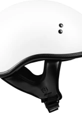 Highway 21 .357 Solid Half Helmet                                     - H77-1102S - Image 2