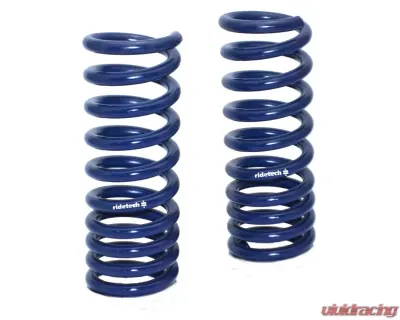 Ridetech Front Dual-Rate Coil Springs Pair Small Block Chevrolet Bel Air 1955-1957 - 11012350