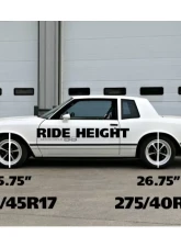 Ridetech StreetGRIP Front Lowering Coil Springs Dual Rate Pair GM G-Body 1978-1988                                     - 11322350 - Image 2
