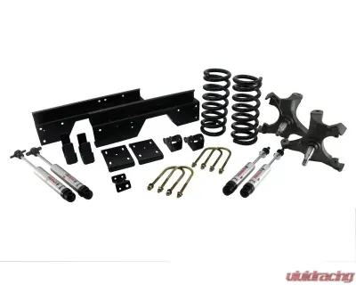 Ridetech StreetGrip System w/ Heavy Duty Drop Spindles Chevrolet C1500 | GMC C1500 1988-1998 - 11370115
