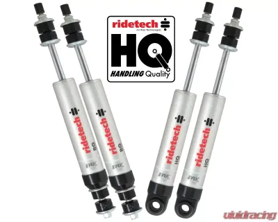Ridetech HQ Series Front & Rear Shock System Chevrolet C1 Corvette 1953-1962 - 11570110