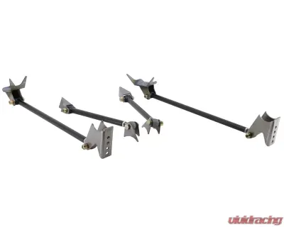 Ridetech Triangulated Four Link Universal Weld-In W/ Black Powder Coated Bars - 18987999