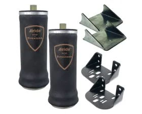 Ridetech Weld-On Lower Air Over Leaf w/ 2000 Lb Capacity Side Frame