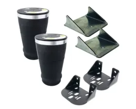 Ridetech Weld-On Lower Air Over Leaf w/ 3000 Lb Capacity Side Frame