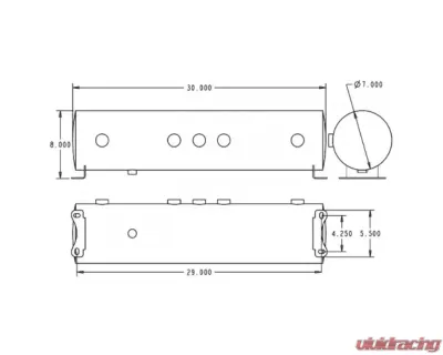 Ridetech 5 Gallon Dual Compressor 3/8" Big Red Valves Analog Air Ride Suspension Control System - 30154700