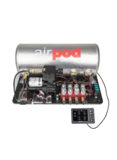 Ridetech RidePro E5 Air Ride Suspension Control System w/ 3 Gallon Single Compressor AirPod & 1/4" Valves                                     - 30514000 - Image 2