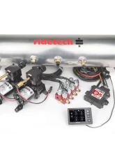 Ridetech RidePro E5 Air Ride Suspension Control System w/ 5 Gallon Dual Compressor & 1/4" Valves                                     - 30534100 - Image 2