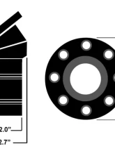 Ridetech Clear Anodized Locking Gas Cap Chevrolet Camaro 1967-1968                                     - 81000032 - Image 3