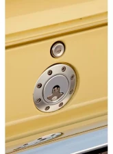 Ridetech Clear Anodized Locking Gas Cap Chevrolet Camaro 1967-1968                                     - 81000032 - Image 5