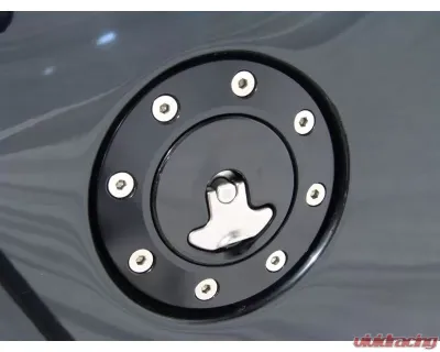 Ridetech Universal Black Anodized Locking Gas Cap - 81000036