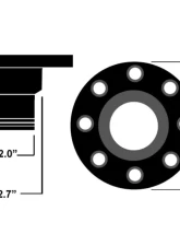 Ridetech Universal Black Anodized Locking Gas Cap                                     - 81000036 - Image 3