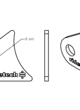 Ridetech Tri Link Small Rear Axle Tab                                     - 90000155 - Image 2