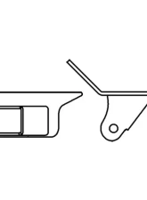 Ridetech Right Tri Link Wing Bracket Assembly                                     - 90000164 - Image 2